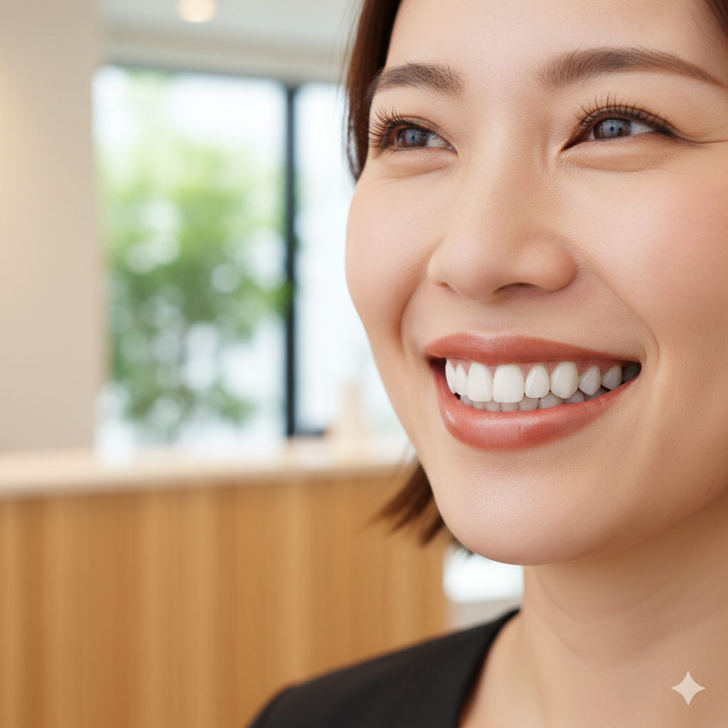 前歯の「やり直し」で、もう一度自信を。|審美リカバリー治療
